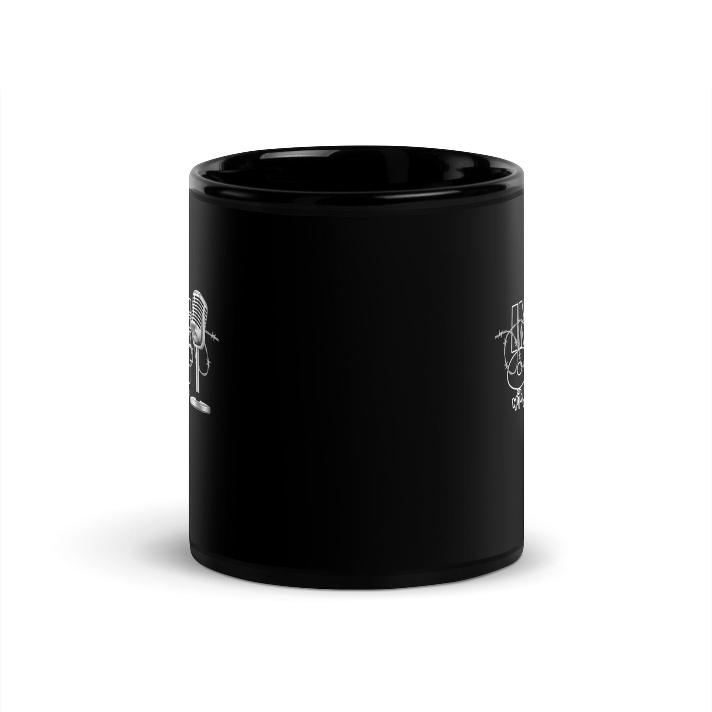 Black Glossy Mug